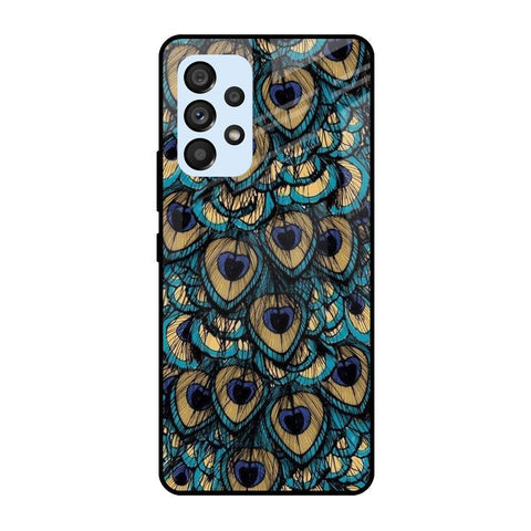 Peacock Feathers Glossy case for Samsung Galaxy A53 5G