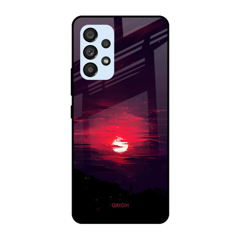 Morning Red Sky Glossy Case For Samsung Galaxy A53 5G