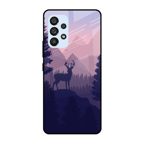 Deer In Night Glossy Case For Samsung Galaxy A53 5G