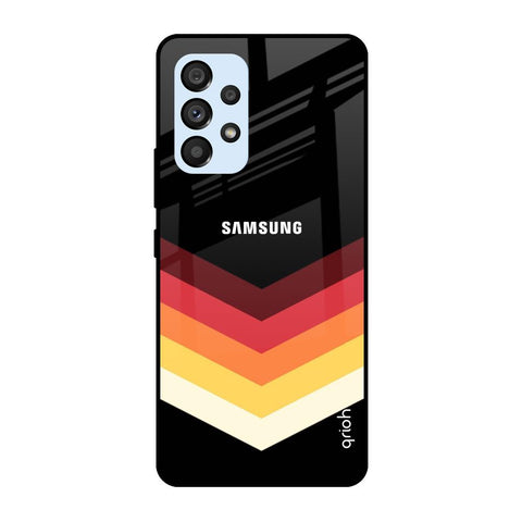 Abstract Arrow Pattern Glossy Case For Samsung Galaxy A53 5G