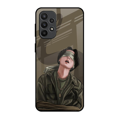 Blind Fold Glossy Case for Samsung Galaxy A23
