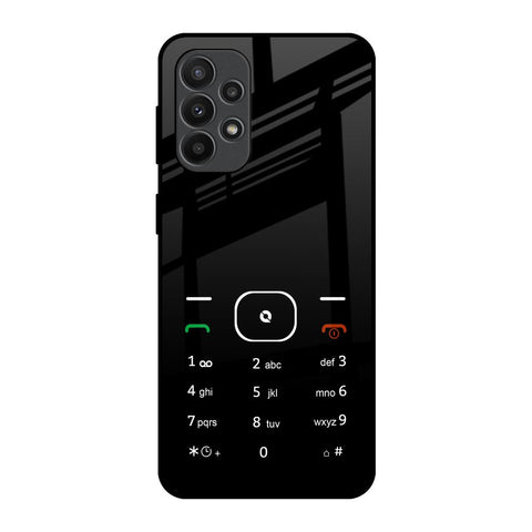 Classic Keypad Pattern Glossy Case for Samsung Galaxy A23