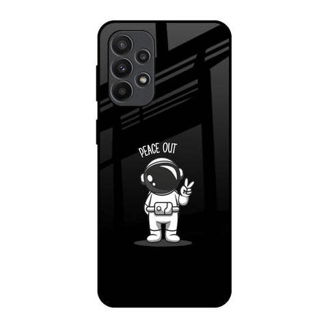 Peace Out Astro Glossy Case for Samsung Galaxy A23