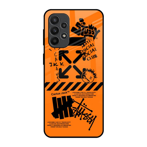 Anti Social Club Glossy Case for Samsung Galaxy A23
