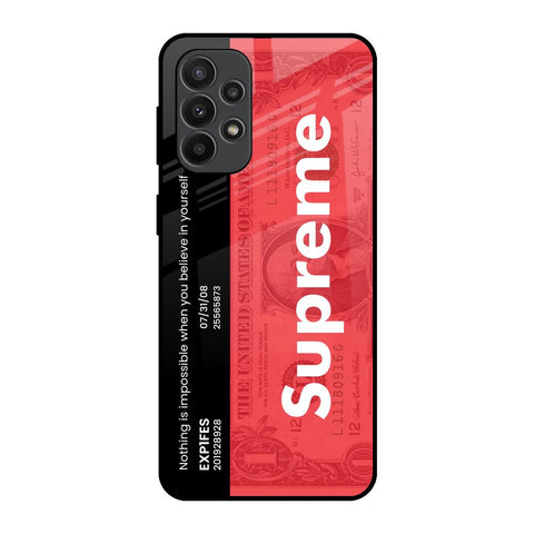 Supreme Ticket Glossy Case for Samsung Galaxy A23