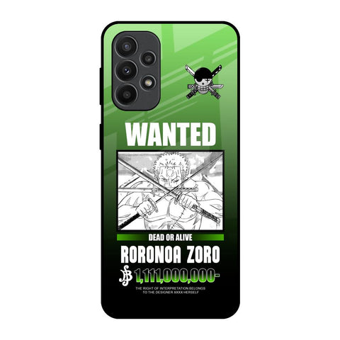 Zoro Wanted Glossy Case for Samsung Galaxy A23
