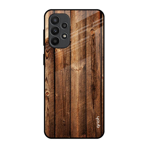 Timber Printed Glossy Case for Samsung Galaxy A23