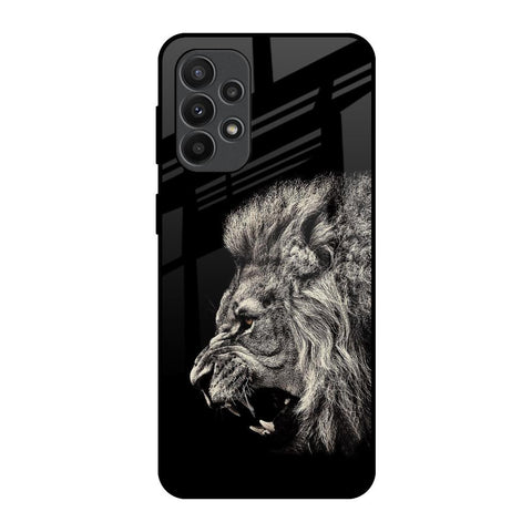 Brave Lion Glossy Case for Samsung Galaxy A23