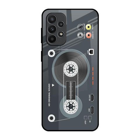 Retro Recorder Glossy Case for Samsung Galaxy A23