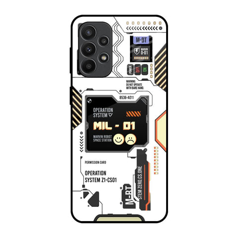 Tech Display Glossy Case for Samsung Galaxy A23