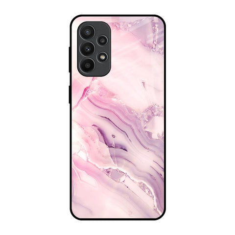 Diamond Pink Gradient Glossy Case For Samsung Galaxy A23