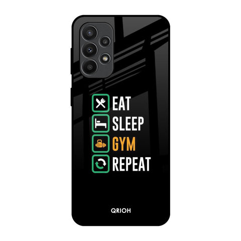 Daily Routine Glossy Case for Samsung Galaxy A23