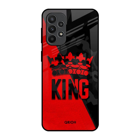 I Am A King Glossy Case for Samsung Galaxy A23