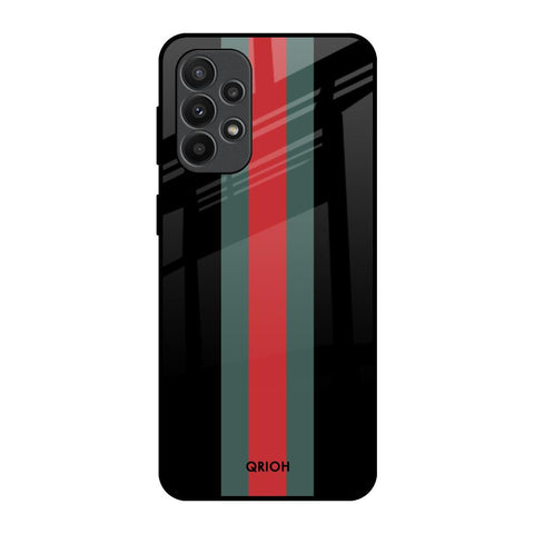 Vertical Stripes Glossy Case for Samsung Galaxy A23