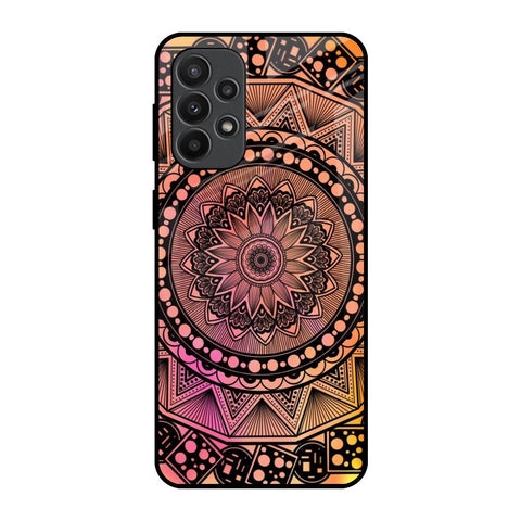 Floral Mandala Glossy Case for Samsung Galaxy A23