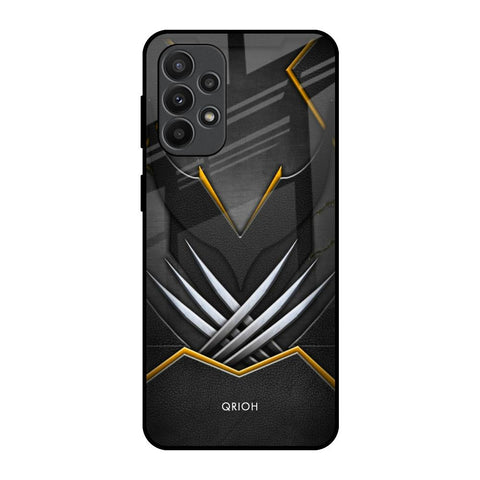 Black Warrior Glossy Case for Samsung Galaxy A23