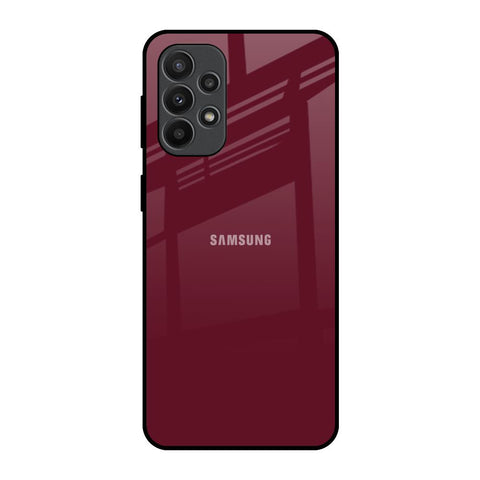 Classic Burgundy Glossy Case for Samsung Galaxy A23