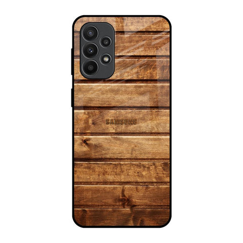 Wooden Planks Glossy Case for Samsung Galaxy A23