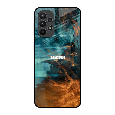 Golden Splash Glossy Case for Samsung Galaxy A23