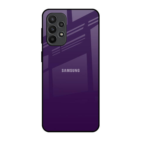 Dark Purple Glossy Case for Samsung Galaxy A23