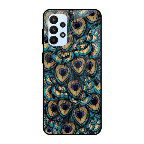 Peacock Feathers Glossy case for Samsung Galaxy A23