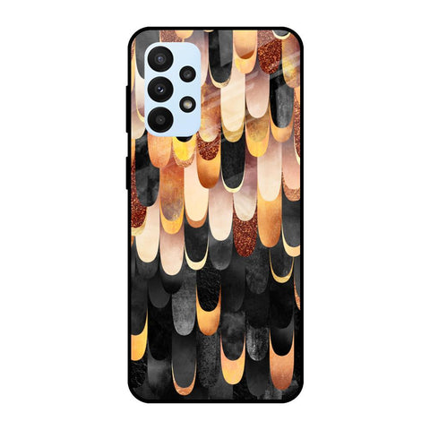 Bronze Abstract Glossy Case for Samsung Galaxy A23