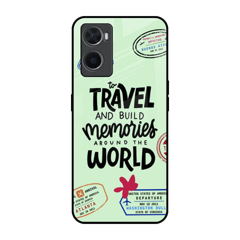 Travel Stamps Glossy Case for Oppo A96