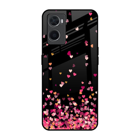 Heart Rain Fall Glossy Case For Oppo A96