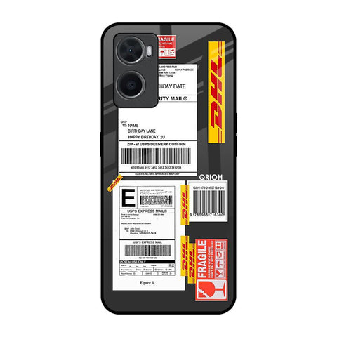 Cool Barcode Label Glossy Case For Oppo A96