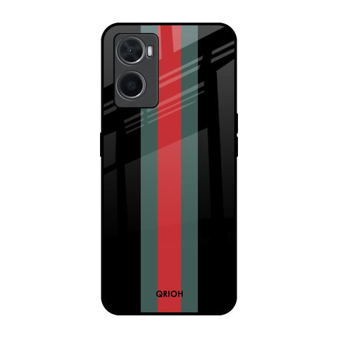 Vertical Stripes Glossy Case for Oppo A96