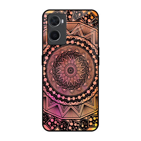 Floral Mandala Glossy Case for Oppo A96