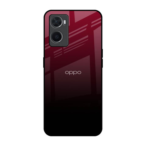 Wine Red Glossy Case For Oppo A96