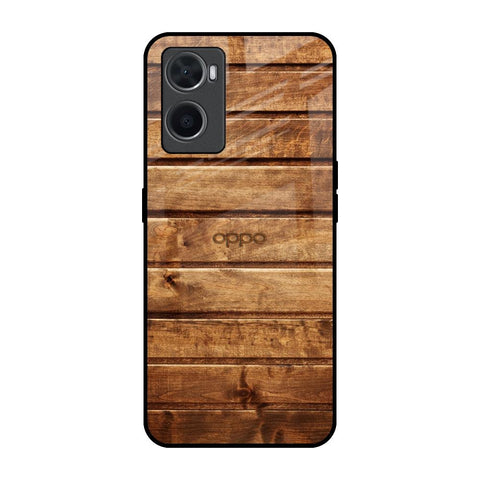 Wooden Planks Glossy Case for Oppo A96
