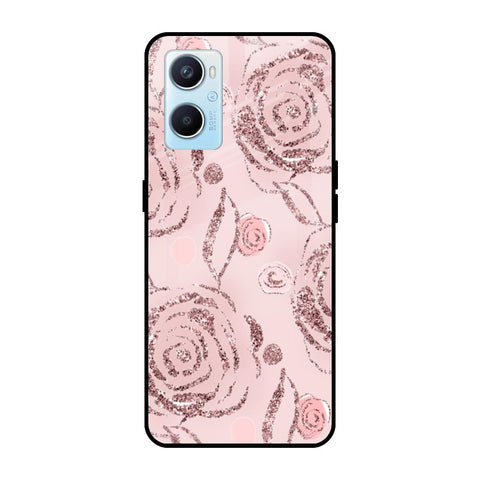Shimmer Roses Glossy case for Oppo A96
