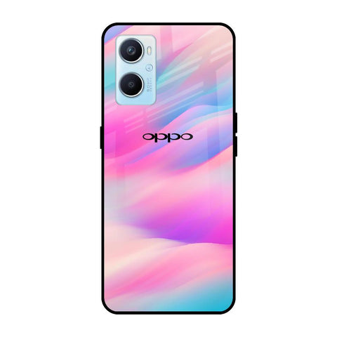 Colorful Waves Glossy case for Oppo A96