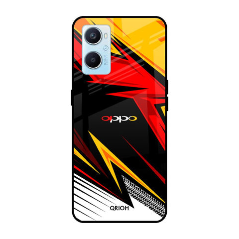 Race Jersey Pattern Glossy Case For Oppo A96