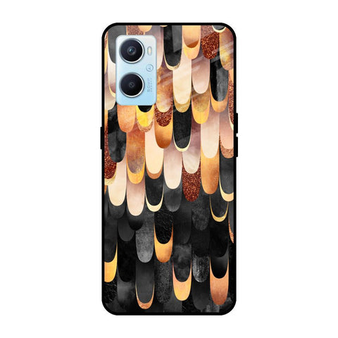 Bronze Abstract Glossy Case for Oppo A96