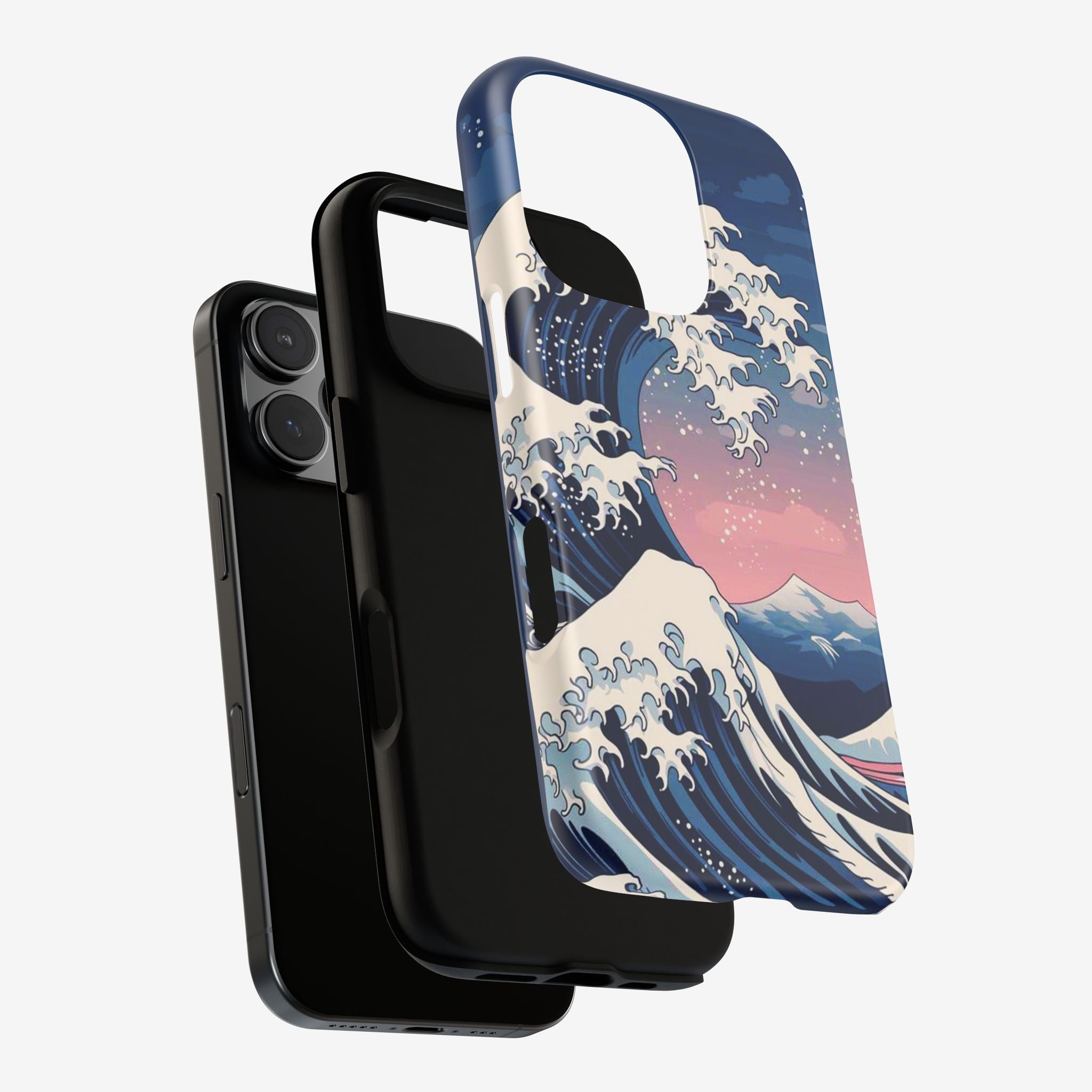 Ocean Crest Premium Tough Shining Phone Case (Double Layer) Available For All iPhone Models