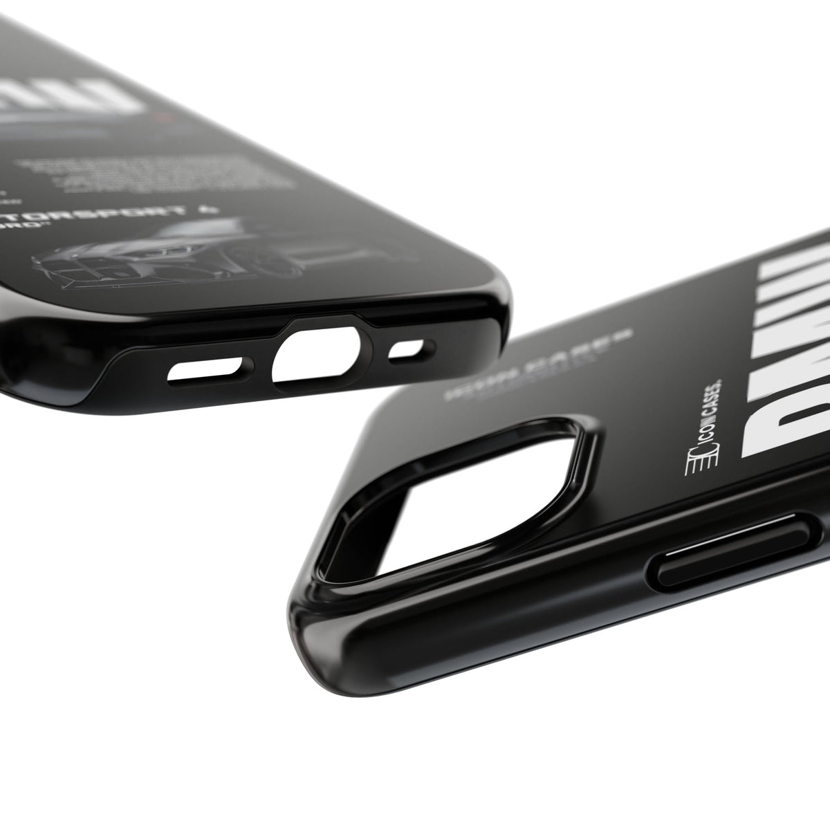 BMW M4 (G82) Black Premium Tough Shining Phone Case (Double Layer) Available For All iPhone Models