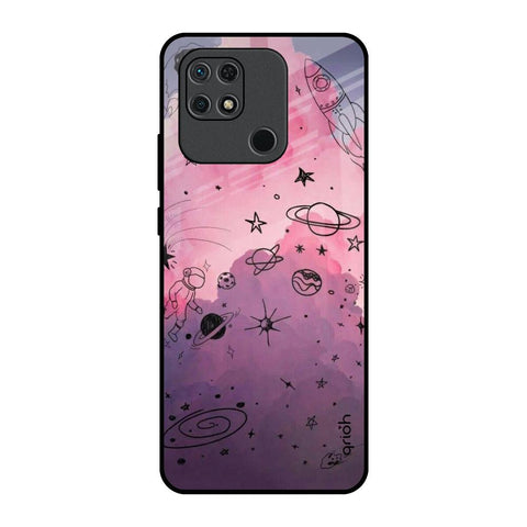 Space Doodles Glossy Case for Redmi 10