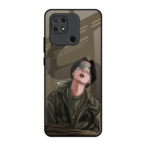 Blind Fold Glossy Case for Redmi 10