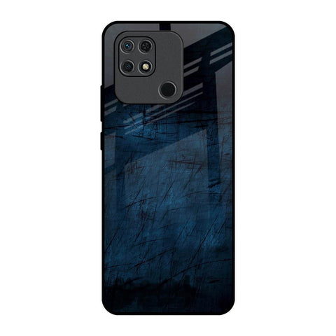 Dark Blue Grunge Glossy Case for Redmi 10