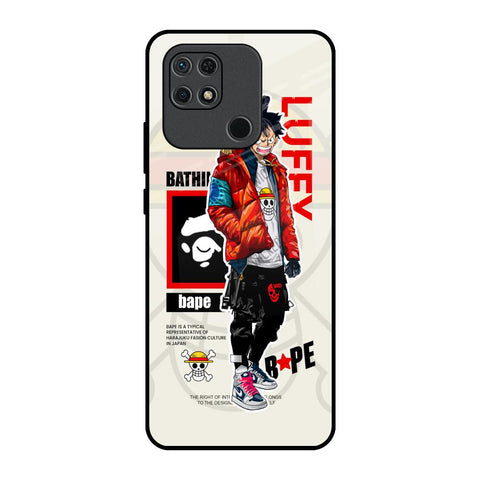 Bape Luffy Glossy Case for Redmi 10