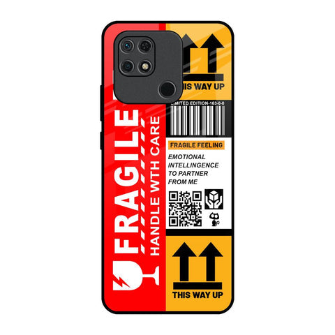 Handle With Care Glossy Case for Redmi 10