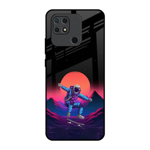 Retro Astronaut Glossy Case for Redmi 10