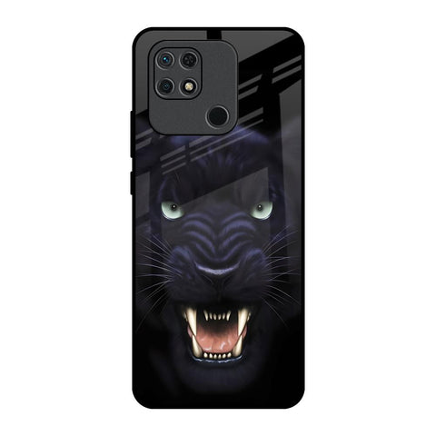 Angry Black Leopard Glossy Case for Redmi 10