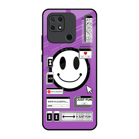 Code with Smile Glossy Case for Redmi 10