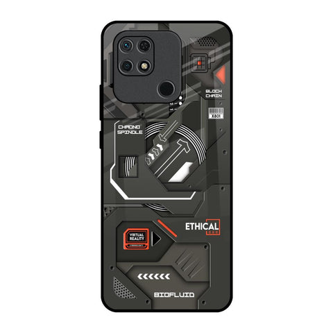 Tech Aesthetics Glossy Case for Redmi 10