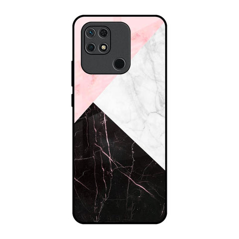Marble Collage Art Glossy Case For Redmi 10