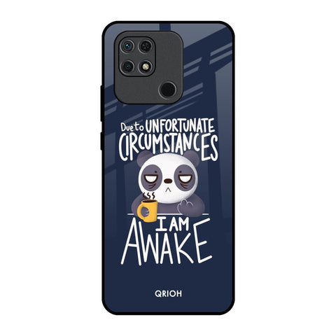 Struggling Panda Glossy Case for Redmi 10